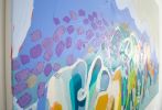 Walk a While | Oil And Acrylic Painting in Paintings by Claire Desjardins. Item made of canvas
