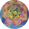 Golden Lotus | Prints by Christina Saj Fine Art and Design. Item composed of metal