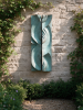 Two Frozen Decowaves Wall Sculpture | Wall Hangings by Boldstone. Item compatible with contemporary and coastal style