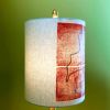 Reveal Block Printed Lampshade | Lighting by Made Cozy
