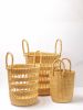 Tena Basket | Storage Basket in Storage by AKETEKETE. Item in boho or country & farmhouse style