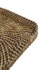 Handmade Rattan Rectangular Serving Tray and Basket | Serveware by Amara. Item composed of wood in boho or contemporary style