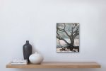 Standing Tall Mixed Media Painting | Oil And Acrylic Painting in Paintings by Strokes by Red - Red (Linda Harrison). Item composed of canvas