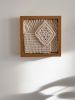 FRAME II | Handwoven Wall Art | Tapestry in Wall Hangings by Ana Salazar Atelier. Item made of wood with cotton works with boho & contemporary style