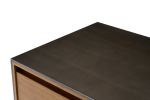 Barcelona Buffet Walnut | Buffet Table in Tables by Greg Sheres. Item composed of walnut and bronze