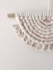 SEMI CIRCLE MACRAME | Macrame Wall Hanging in Wall Hangings by WOOL & PINE by Jessie. Item made of cotton