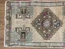 Hand-woven Turkish Rug Doormat| 1.8 x 2.11 | Small Rug in Rugs by Wool and Rug. Item made of wool compatible with boho and contemporary style