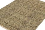 Rug & Kilim’s Khotan Rug in Green and Gold with Pomegranate | Area Rug in Rugs by Rug and Kilim. Item made of wool