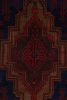 Rug & Kilim's Baluch Tribal Rug in Blue with Red & Brown | Area Rug in Rugs by Rug and Kilimarea