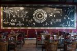 Restaurant Mural | Murals by Louise Dean - Artist | Popadom Chatham in Chatham