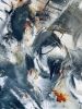 Whispers | Oil And Acrylic Painting in Paintings by Darlene Watson Abstract Artist. Item composed of canvas & synthetic