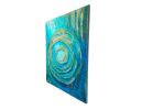 Holy Centre | Mixed Media in Paintings by Claire Szegvary. Item composed of canvas in minimalism or contemporary style