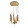 WM2055 DROPLET CLUSTER | Chandeliers by alanmizrahilighting | New York in New York. Item composed of brass and glass