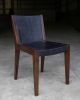 Giovanni Chair in Argentine Rosewood and Wrapped Leather | Dining Chair in Chairs by Costantini Design. Item made of wood & leather