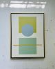 "Lazy River Lounge" | Oil And Acrylic Painting in Paintings by Kristin Shearer. Item in minimalism or contemporary style
