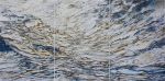 Quartz-1, 'Spacious' | Oil And Acrylic Painting in Paintings by Sangeeta Sagar. Item composed of paper and synthetic