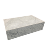 Carrara Marble Coffee Table, Stone Coffee Table | Tables by Stonetic. Item composed of marble in contemporary style