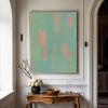 Celadon | Prints in Paintings by ARTATAK. Item composed of cotton and paper in contemporary or japandi style