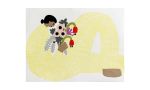 I've Been Waiting So Long For You | Oil And Acrylic Painting in Paintings by Carissa Potter || People I've Loved | Quirk Gallery in Richmond. Item composed of paper & synthetic