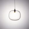 Glass Bubbles Chandelier with 34 Clear Pendants in a Cluster | Pendants by Galilee Lighting. Item composed of metal & glass compatible with minimalism and modern style