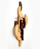 Modern Abstract Wall Sculpture No 3 | Wall Hangings by La Loupe. Item made of maple wood works with minimalism & contemporary style