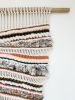 "Scrapped" - Large Macraweave Wall Hanging | Macrame Wall Hanging in Wall Hangings by Loop Macrame Studio by Savanna Barker | Jungle Cat Plant Shop in Redmond. Item made of bamboo & cotton compatible with mid century modern and modern style