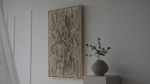 Duna - Wind-Sculpted Textile Art | Tapestry in Wall Hangings by Lale Studio & Shop. Item composed of oak wood & wool compatible with contemporary and japandi style