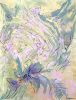 Botanical Essence: Orchid III | Oil And Acrylic Painting in Paintings by Dorothy Fagan Fine Arts. Item composed of canvas in minimalism or mid century modern style