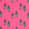 The Godfeather | Pink Glow | Wallpaper in Wall Treatments by Weirdoh Birds. Item made of synthetic