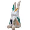 Disapproving Bunny- Blobular | Sculptures by Fuzz E. Grant. Item composed of stoneware and synthetic in modern style