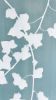 Silver Ivy Diptych: Two 35 x 18 " Gray Cyanotypes | Photography by Christine So. Item composed of paper in boho or contemporary style