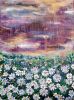 Passiflora | Oil And Acrylic Painting in Paintings by Elena Parau. Item made of canvas works with contemporary & country & farmhouse style