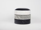 Sottofondo | Decorative Box in Decorative Objects by gumdesign. Item made of marble with leather works with contemporary style