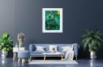 "Waterfall" Limited Edition Print | Oil And Acrylic Painting in Paintings by Shan Richards. Item composed of cotton and paper