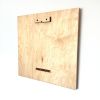 Innie Wall Sculpture | Sculptures by Furbershaworks. Item composed of maple wood