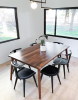 Oxbend Chair - 4 Legged | Dining Chair in Chairs by Fernweh Woodworking. Item made of walnut