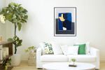 Ng 46 | Oil And Acrylic Painting in Paintings by Luis Medina. Item made of paper works with minimalism & contemporary style