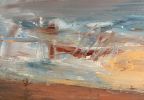 Threshold | Oil And Acrylic Painting in Paintings by Darren Thompson Fine Art. Item composed of birch wood in modern style