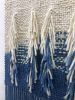 Indigo Duel II | Macrame Wall Hanging in Wall Hangings by Liz Robb | Blackberry Farm in Walland. Item made of wool with fiber