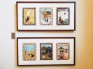 Book of the Hours, series of 12 paintings | Mixed Media by Judith Joseph | Toman Branch, Chicago Public Library in Chicago