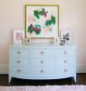 Dancing Lily Pads | Oil And Acrylic Painting in Paintings by Jessica Whitley Studio. Item made of canvas with synthetic