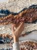 Wall Tapestry "Canyon Echo" | Wall Hangings by Tissage Sauvage. Item made of wood & cotton compatible with boho and country & farmhouse style