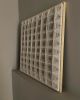 Rhythm | Wall Sculpture in Wall Hangings by Fault Lines. Item made of cotton