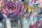 Beauty for the Beholder | Oil And Acrylic Painting in Paintings by Kozyuk Gallery. Item composed of canvas compatible with boho and contemporary style