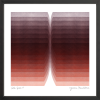 Color Space 4: Burgundy Gradient | Prints by Jessica Poundstone | Private Residence, Upper West Side in New York. Item composed of paper