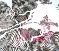 THE BUTTERFLY EXPLOSION | Oil And Acrylic Painting in Paintings by Virginie SCHROEDER | Nashville, TN in Nashville. Item composed of canvas