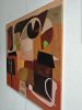 Topographie du rêve | Oil And Acrylic Painting in Paintings by Sophie DUMONT.. Item made of wood with canvas works with minimalism & contemporary style