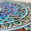 Set of 8 tiles outdoor wall art installation | Mosaic in Art & Wall Decor by GVEGA. Item composed of ceramic