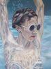 Sister VI: Underwater Dreamin' | Oil And Acrylic Painting in Paintings by Lucy Corwin