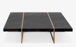 Famed Coffee Table | Tables by LAGU. Item composed of brass & marble